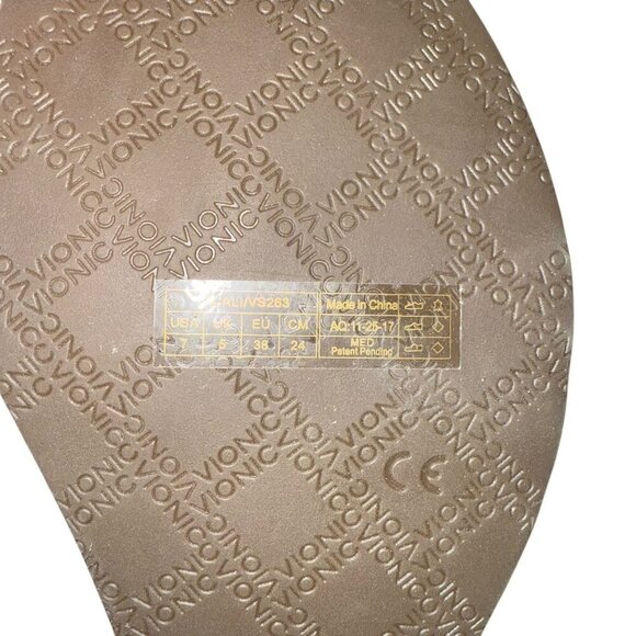 Vionic Port Cali Women's Demi Wedge Sandal Size 7 - Picture 6 of 6